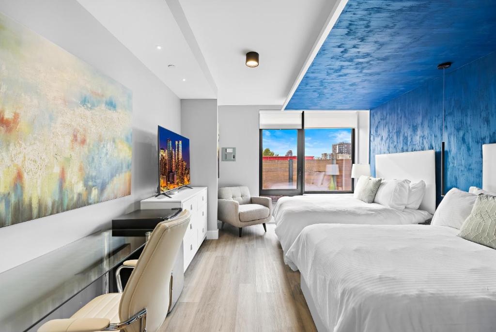 Global Luxury Suites at The Arches - Deluxe Doble Suite Con Dos Camas Dobles, No Fumar