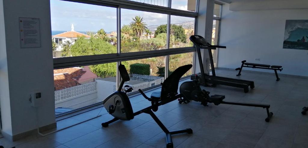 The fitness centre and/or fitness facilities at Tranquilo apartamento Puerto de la Cruz