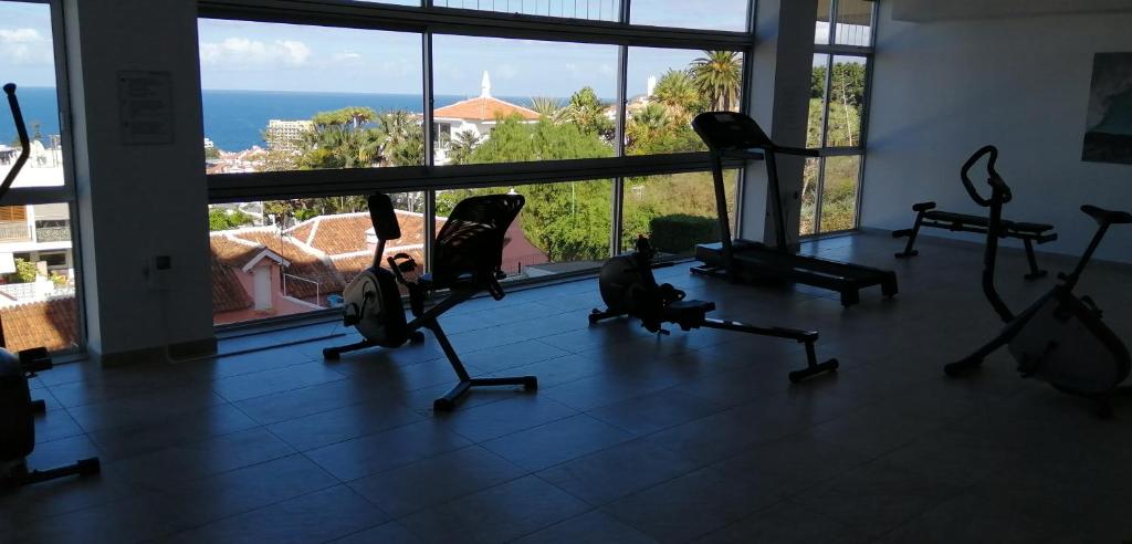 The fitness centre and/or fitness facilities at Tranquilo apartamento Puerto de la Cruz