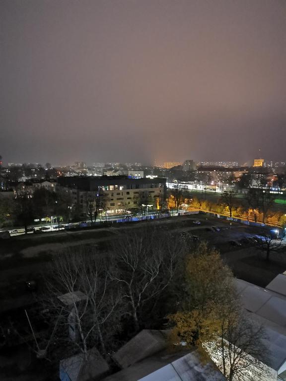 Výhľad na mesto Kołobrzeg alebo výhľad na mesto priamo z apartmánu