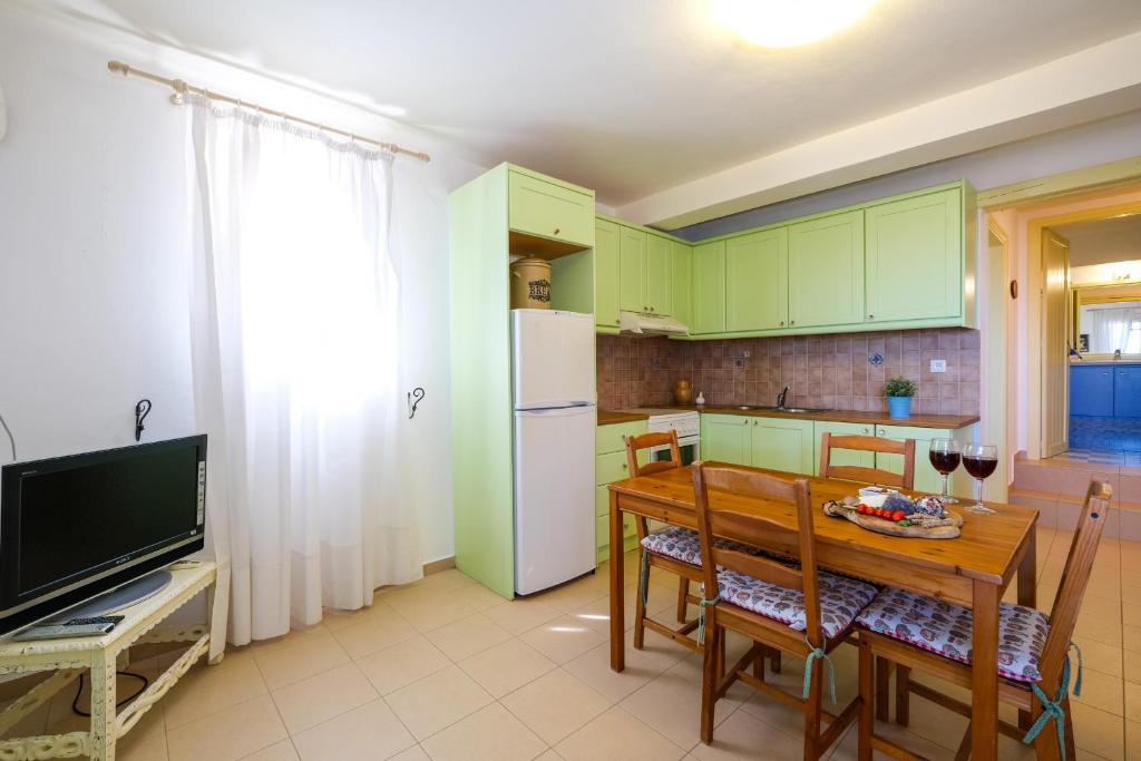 Kuchyň nebo kuchyňský kout v ubytování Stella Di Mare holiday house