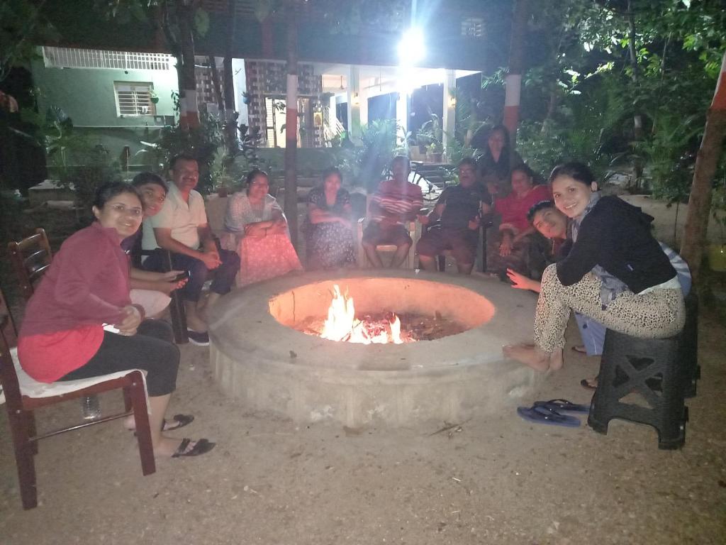 Hosté ubytování Saptami Hampi Homestay
