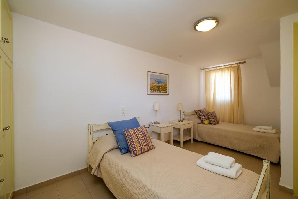 Postel nebo postele na pokoji v ubytování Stella Di Mare family house