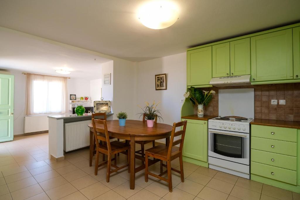 Kuchyň nebo kuchyňský kout v ubytování Stella Di Mare family house