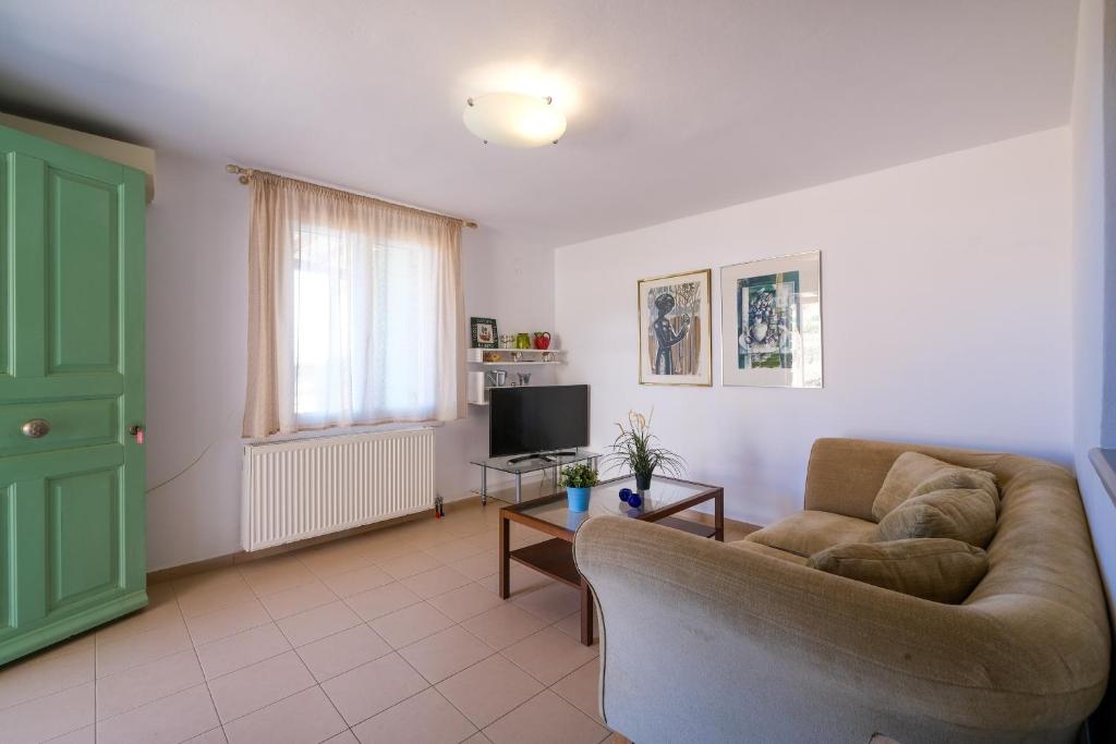 Posezení v ubytování Stella Di Mare family house