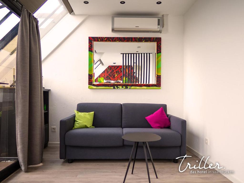 Posezení v ubytování Hotel Am Triller - Hotel & Serviced Apartments