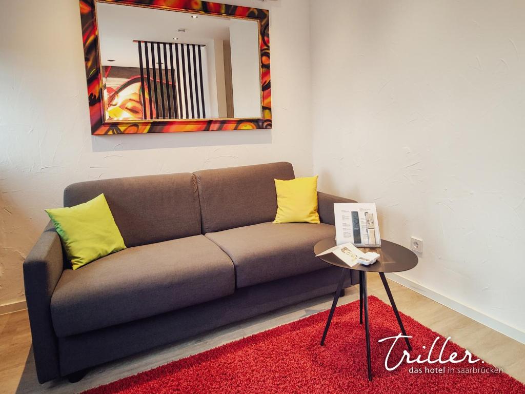 Posezení v ubytování Hotel Am Triller - Hotel & Serviced Apartments