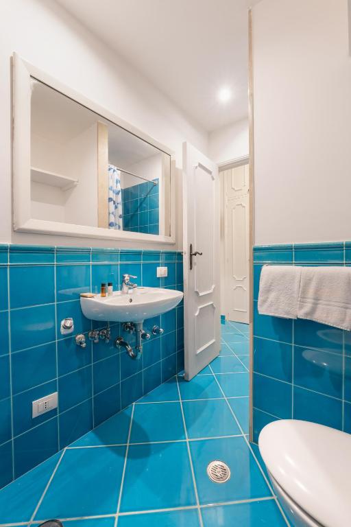 A bathroom at Villa Buon Gesu'