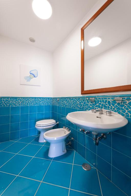 A bathroom at Villa Buon Gesu'