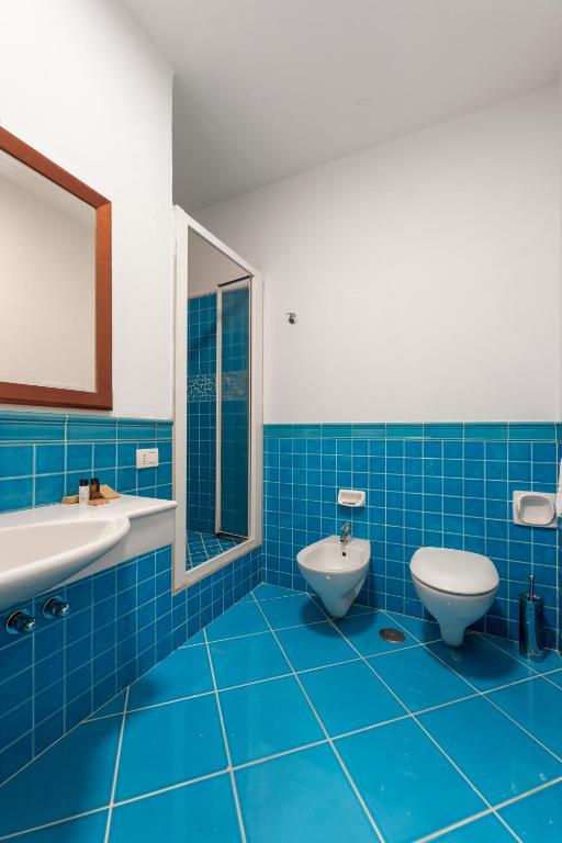 A bathroom at Villa Buon Gesu'