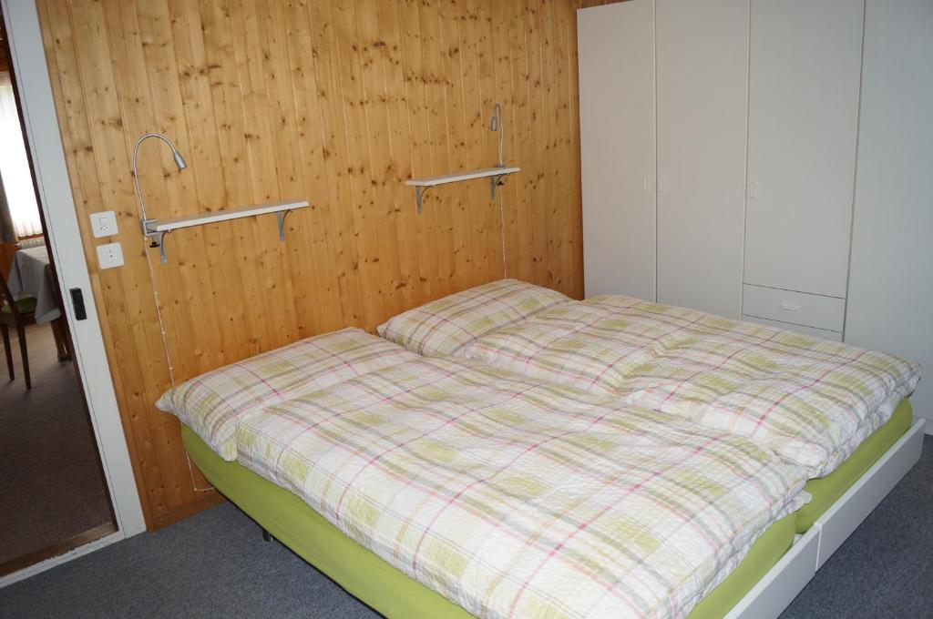 Postel nebo postele na pokoji v ubytování Ferienhaus Schils