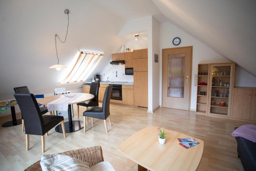 Kuchyň nebo kuchyňský kout v ubytování Das Loft Hotel Willingen