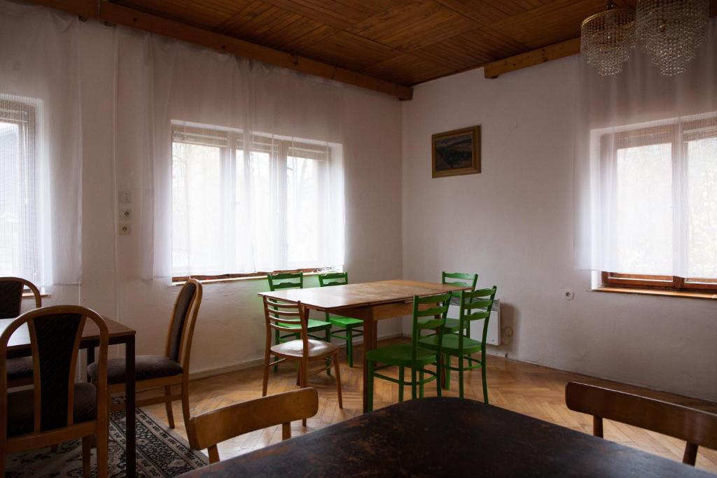 Posezení v ubytování Galerka Líšný