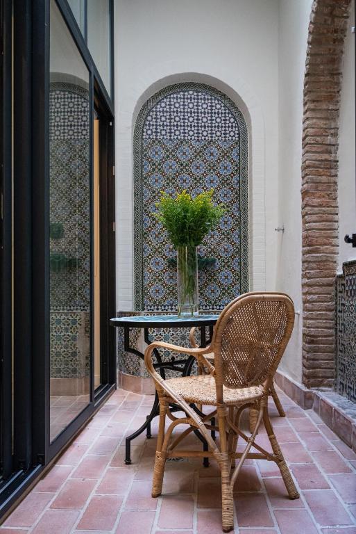 Patio alebo iná vonkajšia časť ubytovania La Casa del Pintor Apartments