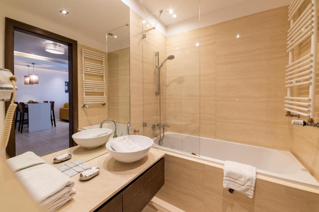 Kúpeľňa v ubytovaní Platinum Towers E-Apartments