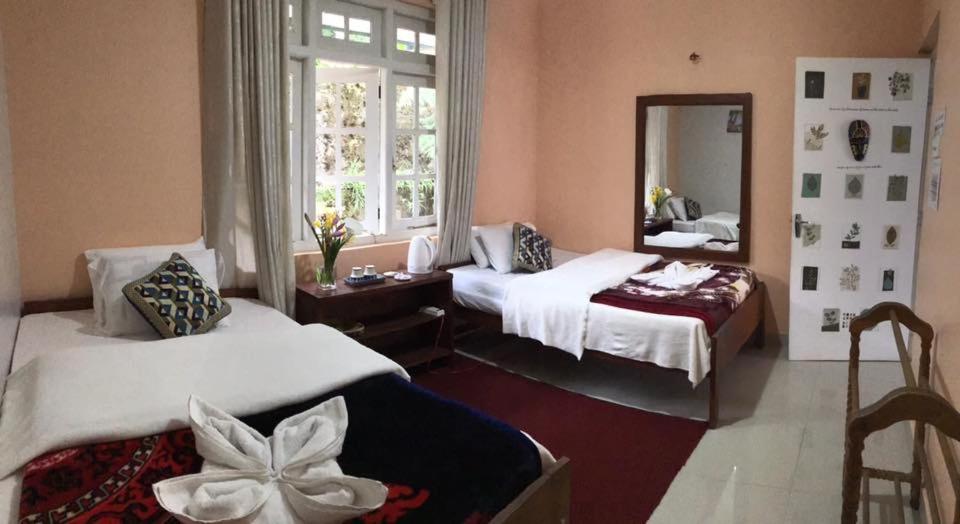 Postel nebo postele na pokoji v ubytování Vibe way (Hostel & Market farm)