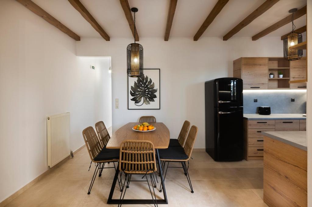 Kuchyň nebo kuchyňský kout v ubytování Zen Suites