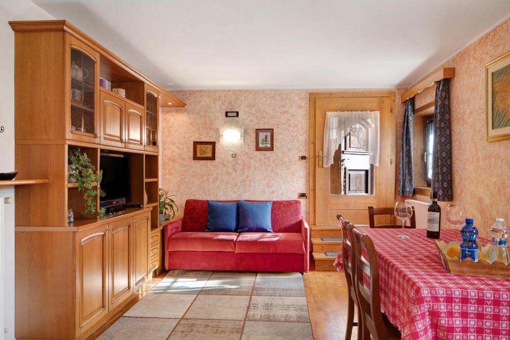 Zona d'estar a Chalet Maffins 1