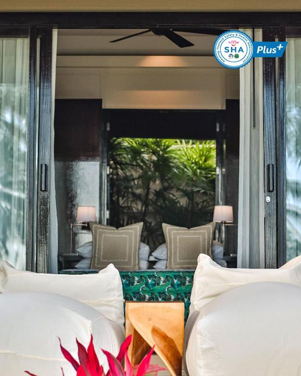 Postel nebo postele na pokoji v ubytování Shantaa Resort, Kohkood