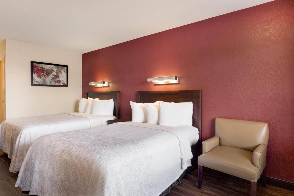 Super 8 by Wyndham Deerfield - Northbrook - Habitación Doble Con Dos Camas Dobles: No Fumar