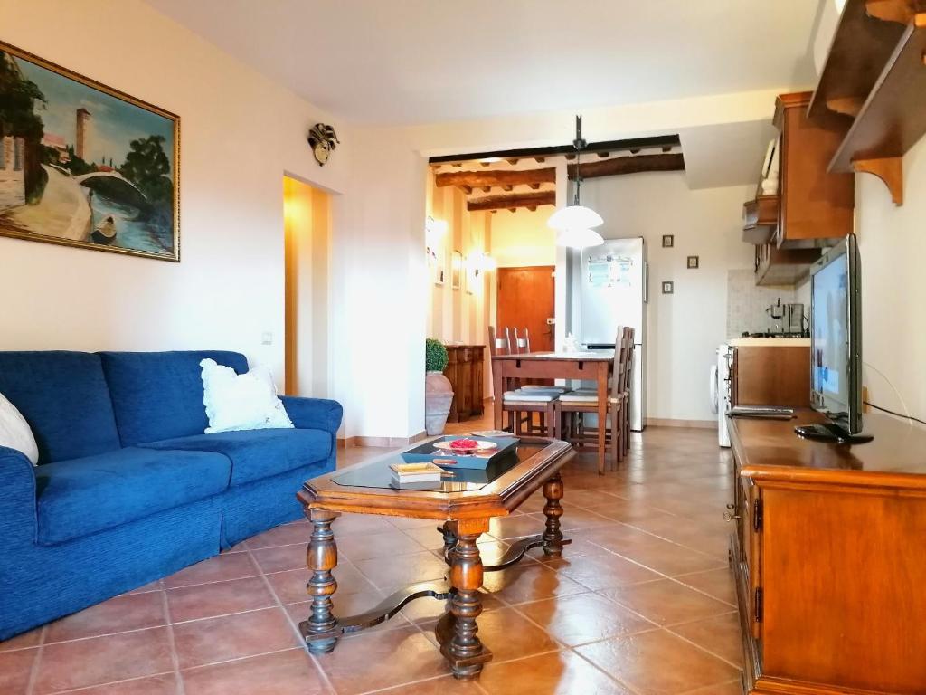 Kuchyň nebo kuchyňský kout v ubytování calloni franceschini home