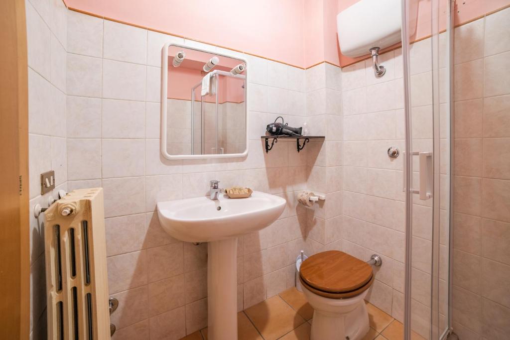 Koupelna v ubytování Dimora Fresilia Casa Vacanze