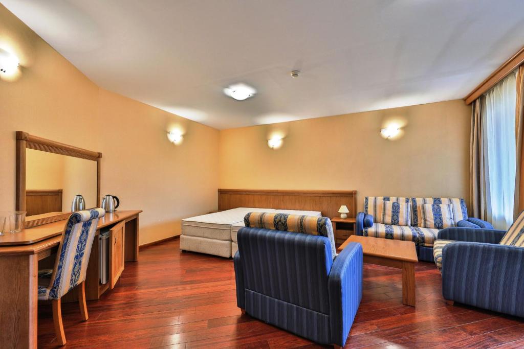 Posezení v ubytování Bellevue Residence Apartments