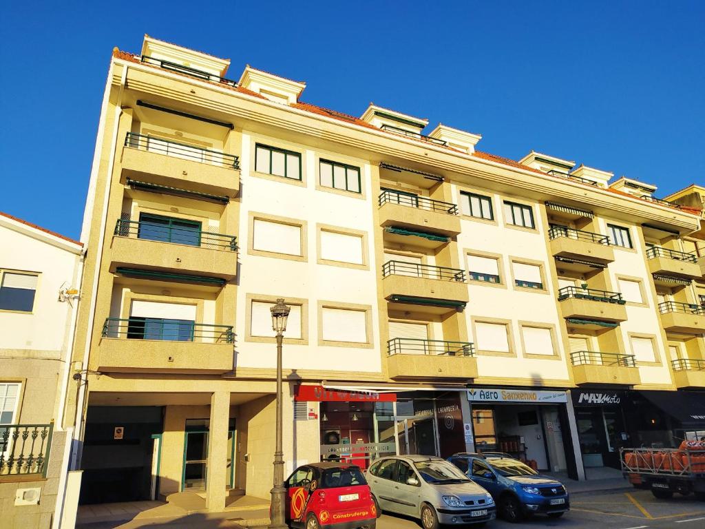 Budynek, w którym mieści się apartament