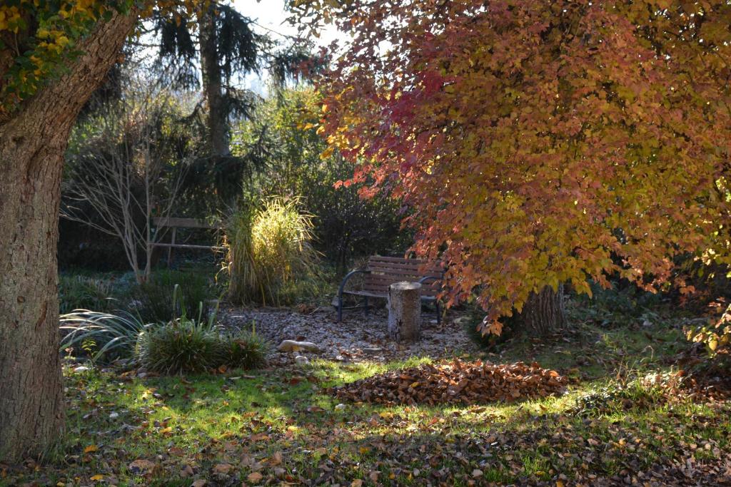 Vonkajšia záhrada v ubytovaní Landhof Lydia