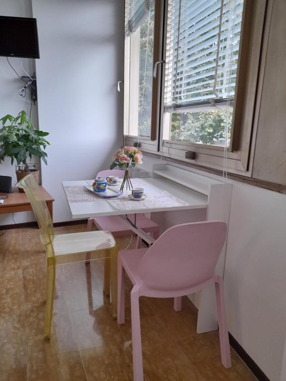 Posezení v ubytování CASA DI SOLE Appartamento a Crema