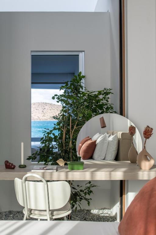 Posezení v ubytování Villa Mimaze Minimalist Living