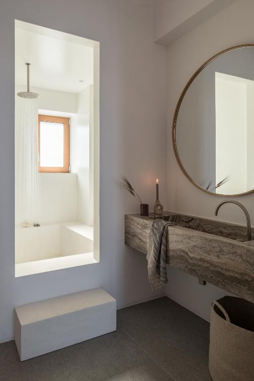 Koupelna v ubytování Villa Mimaze Minimalist Living