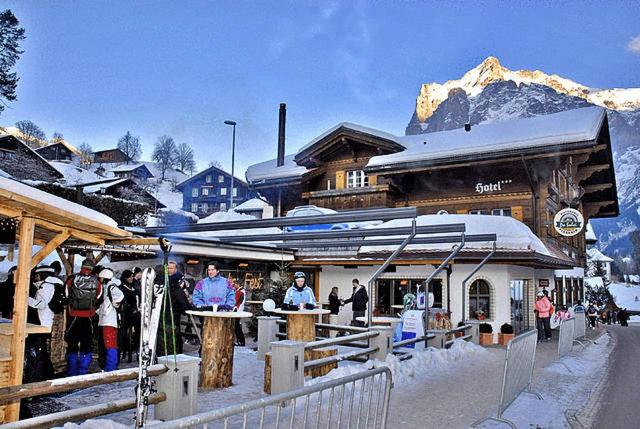 Hotel Steinbock Grindelwald v zimě