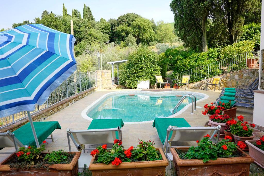 Foto dalla galleria di Antica Pietra holiday house with pool a Montaione