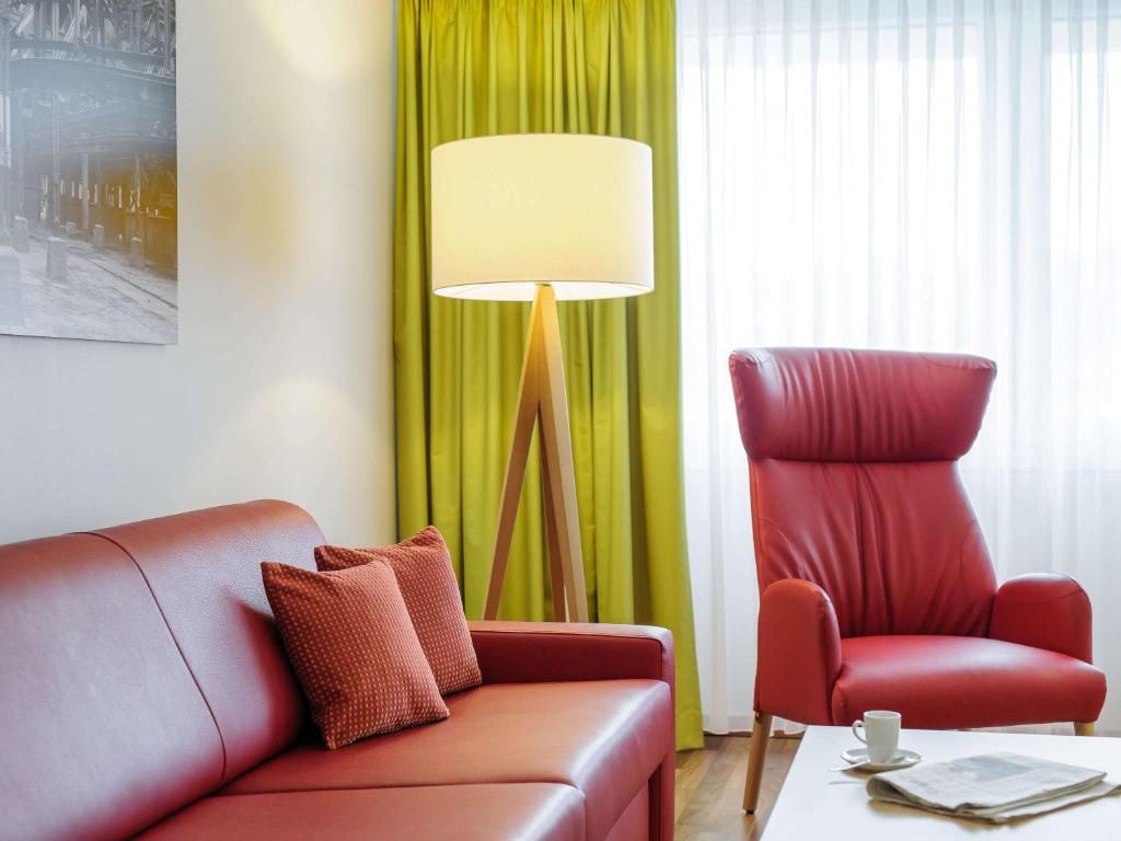 Posezení v ubytování Mercure Hotel Saarbrücken City