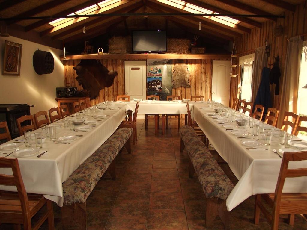 Restaurace v ubytování Hostal & Cabañas Don Juan