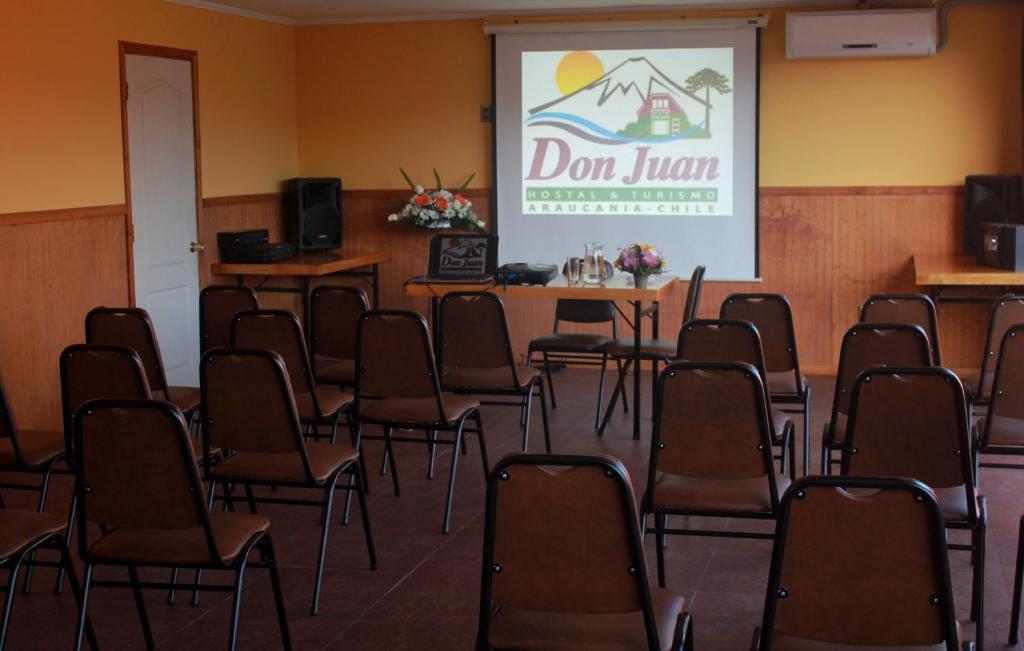 Konferenční prostory v ubytování Hostal & Cabañas Don Juan