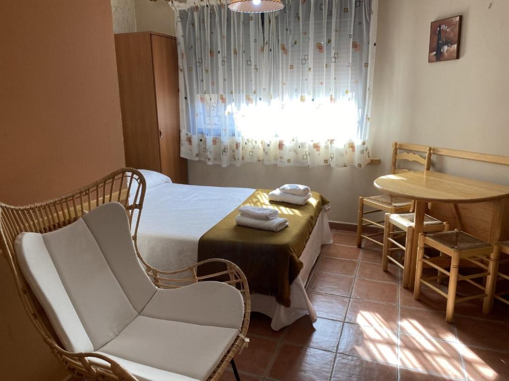 Posezení v ubytování Apartamentos Rurales "La Fuentecilla"
