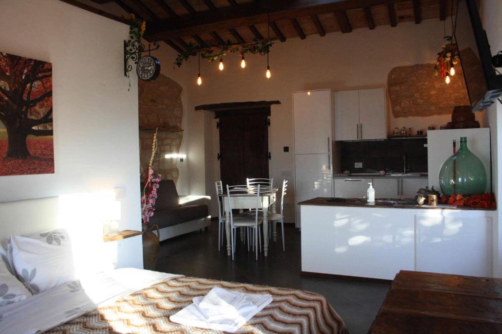 Kuchnia lub aneks kuchenny w obiekcie L'ALPACA DELLA ROSSA - AGRITURISMO