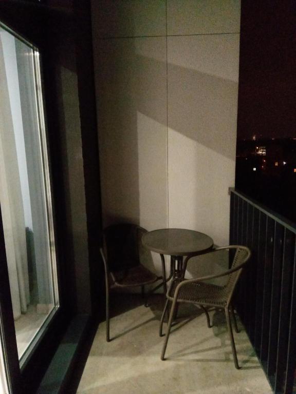 Balkón alebo terasa v ubytovaní Róża- Lotnisko