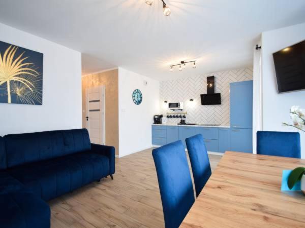 Kuchyňa alebo kuchynka v ubytovaní Apartament Navy Blue
