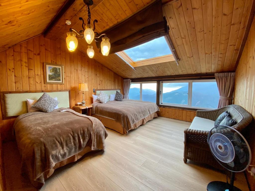 Top Cloud Villa - Quarto Triplo Com Vista Para A Montanha