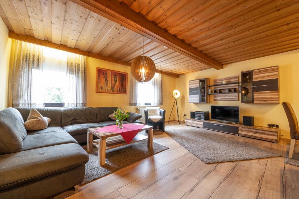 Posezení v ubytování Zweck's Ferienwohnung
