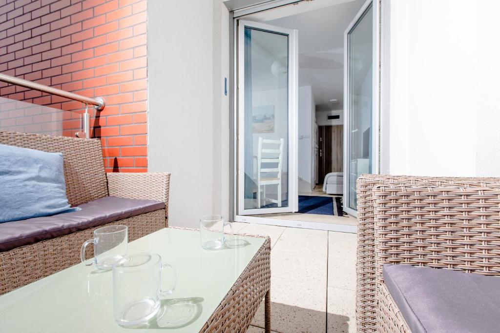 Część wypoczynkowa w obiekcie Resort Apartamenty Klifowa Rewal 71