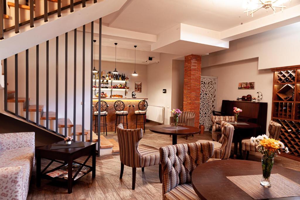 Posezení v ubytování Hotel Winoterra