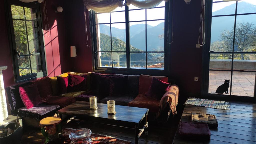 Posezení v ubytování Astra hotel