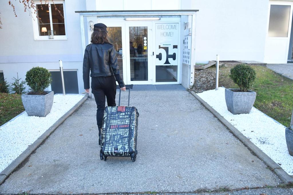 Hosté ubytování Motel55 - nettes Hotel mit Self Check-In in Villach, Warmbad