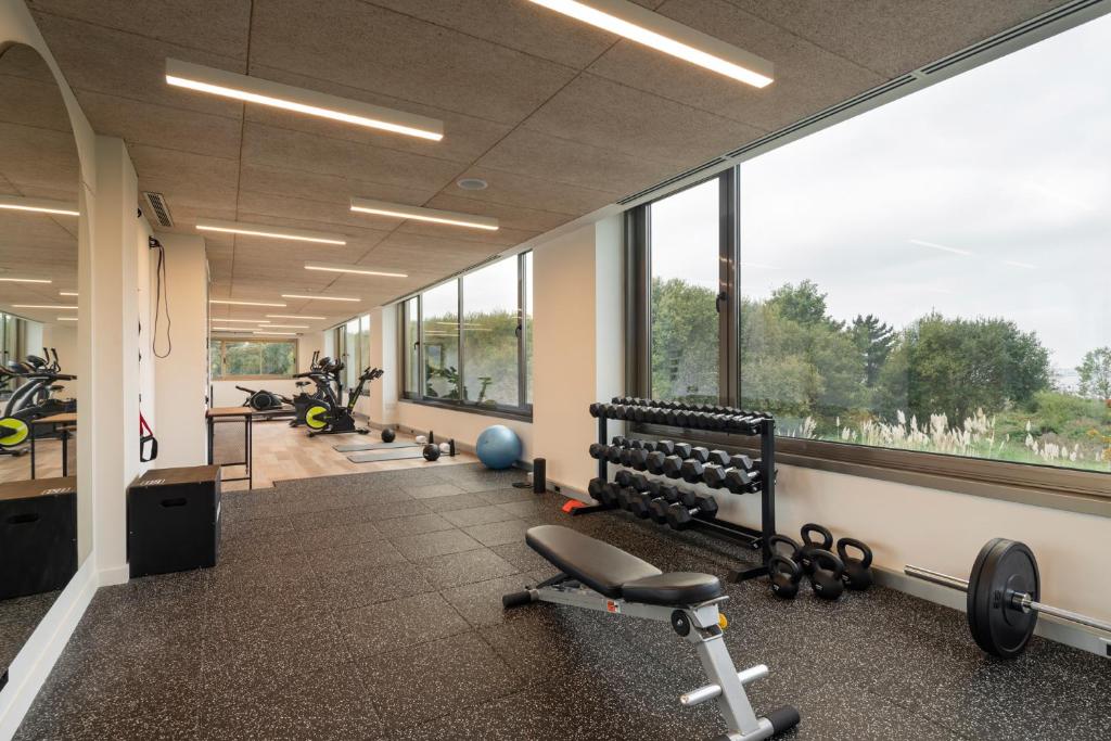 Fitness centrum a/nebo fitness zařízení v ubytování Aparthotel Attica21 As Galeras