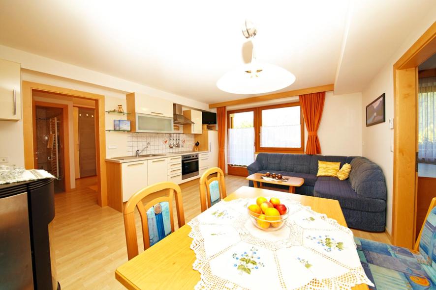 Kuchyň nebo kuchyňský kout v ubytování Residence Tauber