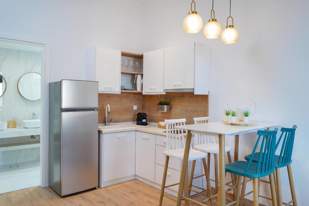 Kuchyň nebo kuchyňský kout v ubytování Hibiscus Villa